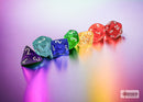 Chessex: Prism Translucent GM & Beginner Player Polyhedral 7-Die Set