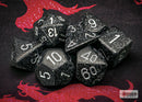 Speckled Ninja Polyhedral 7-Dice Set
