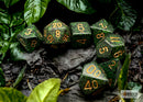 Speckled Golden Recon Polyhedral 7-Dice Set