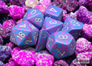 Speckled Silver Tetra Polyhedral 7-Dice Set