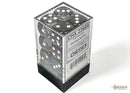 Chessex: Translucent Smoke/white 16mm d6 Dice Block