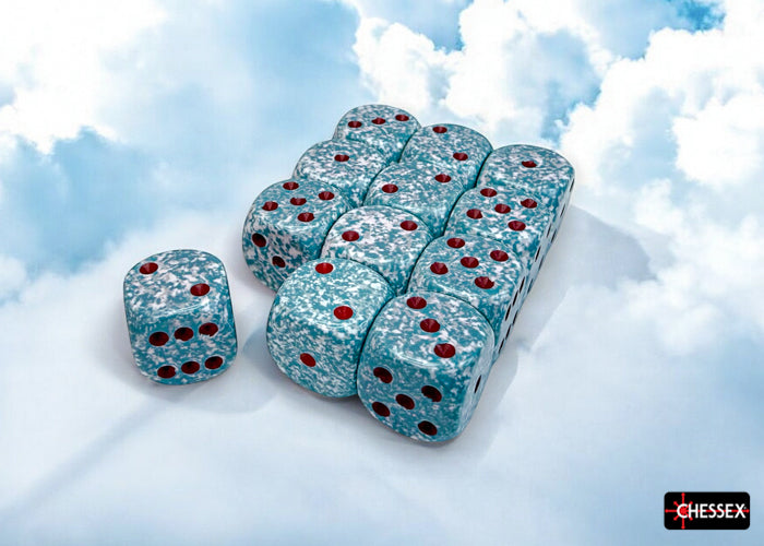 Chessex: Speckled Air 16mm d6 Dice Block