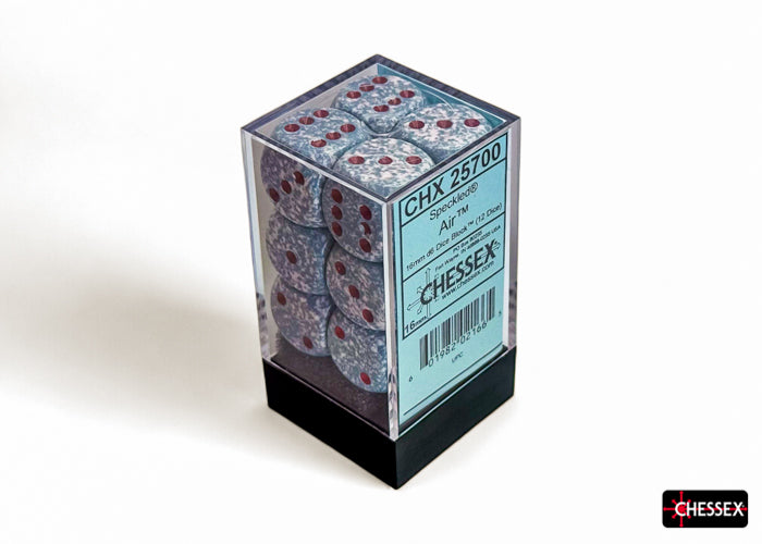 Chessex: Speckled Air 16mm d6 Dice Block