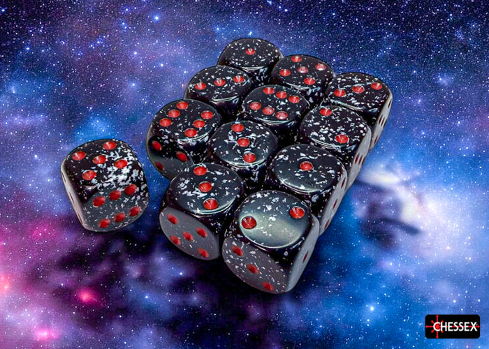 Chessex: Speckled Space 16mm d6 Dice Block