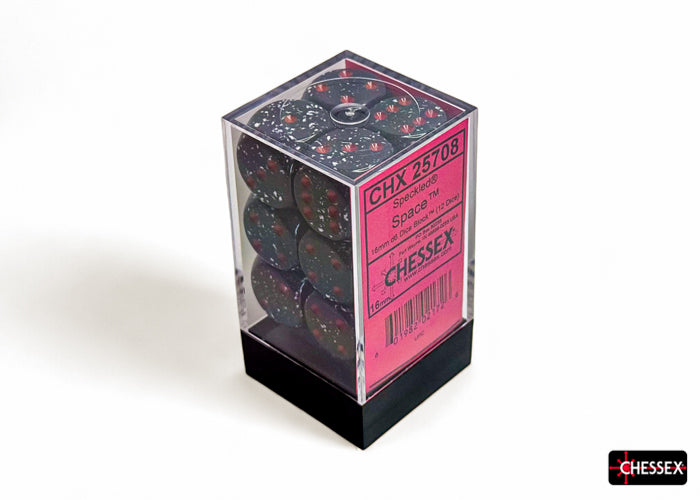 Chessex: Speckled Space 16mm d6 Dice Block
