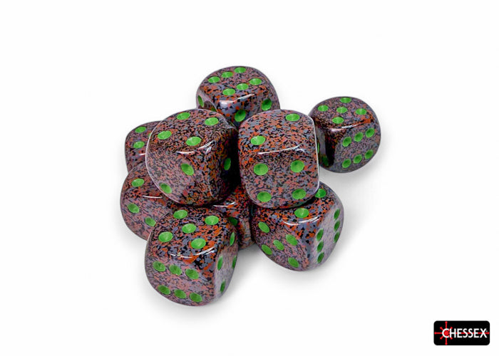 Chessex: Speckled Earth 16mm d6 Dice Block