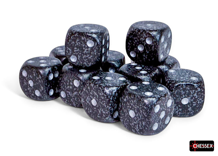 Chessex: Speckled Ninja 16mm d6 Dice Block