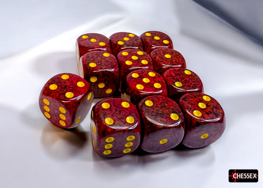 Chessex: Speckled Mercury 16mm d6 Dice Block