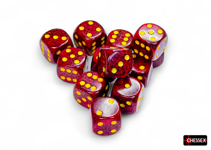 Chessex: Speckled Mercury 16mm d6 Dice Block