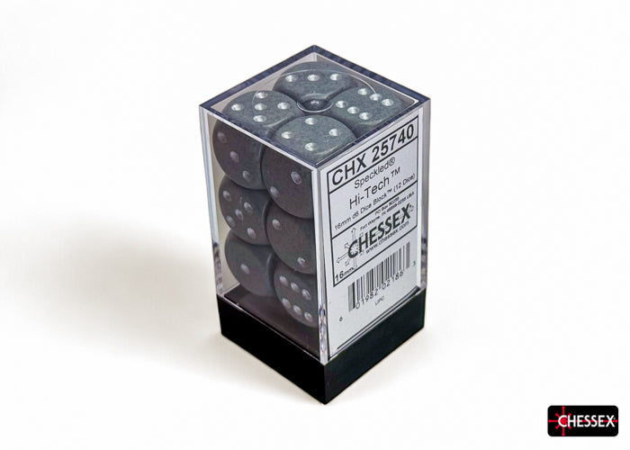 Chessex: Speckled Hi-Tech 16mm d6 Dice Block