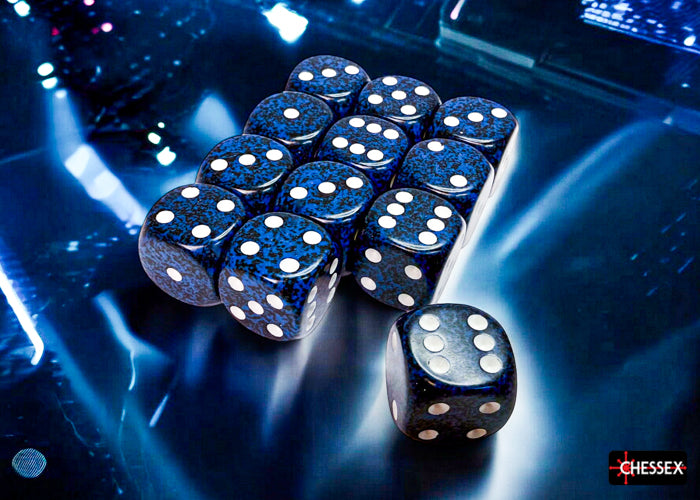 Chessex: Speckled Stealth 16mm d6 Dice Block