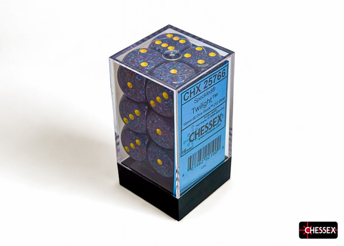 Chessex: Speckled Twilight 16mm d6 Dice Block