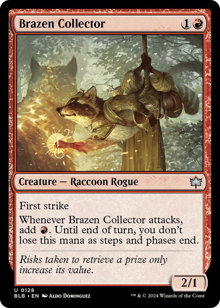 Brazen Collector [Bloomburrow] | The Clever Kobold