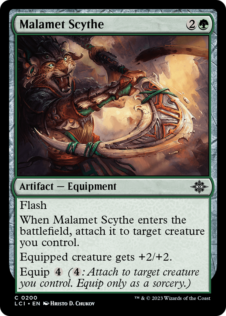 Malamet Scythe [The Lost Caverns of Ixalan] | The Clever Kobold