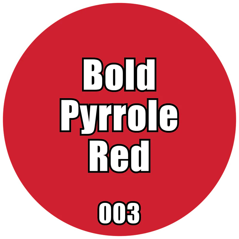 003 - Bold Pyrrole Red | The Clever Kobold