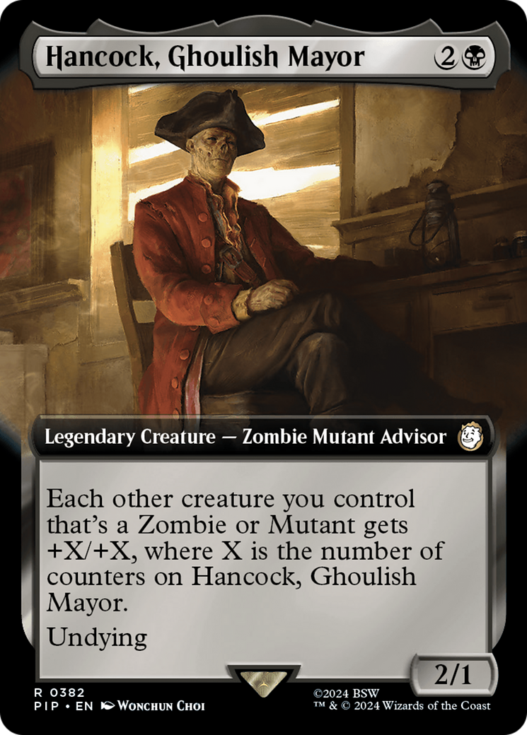 Hancock, Ghoulish Mayor (Extended Art) [Fallout] | The Clever Kobold