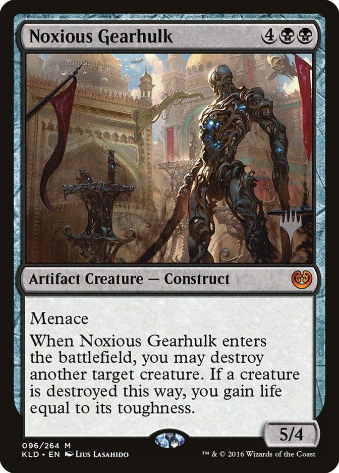 Noxious Gearhulk (Promo Pack) [Kaladesh Promos] | The Clever Kobold