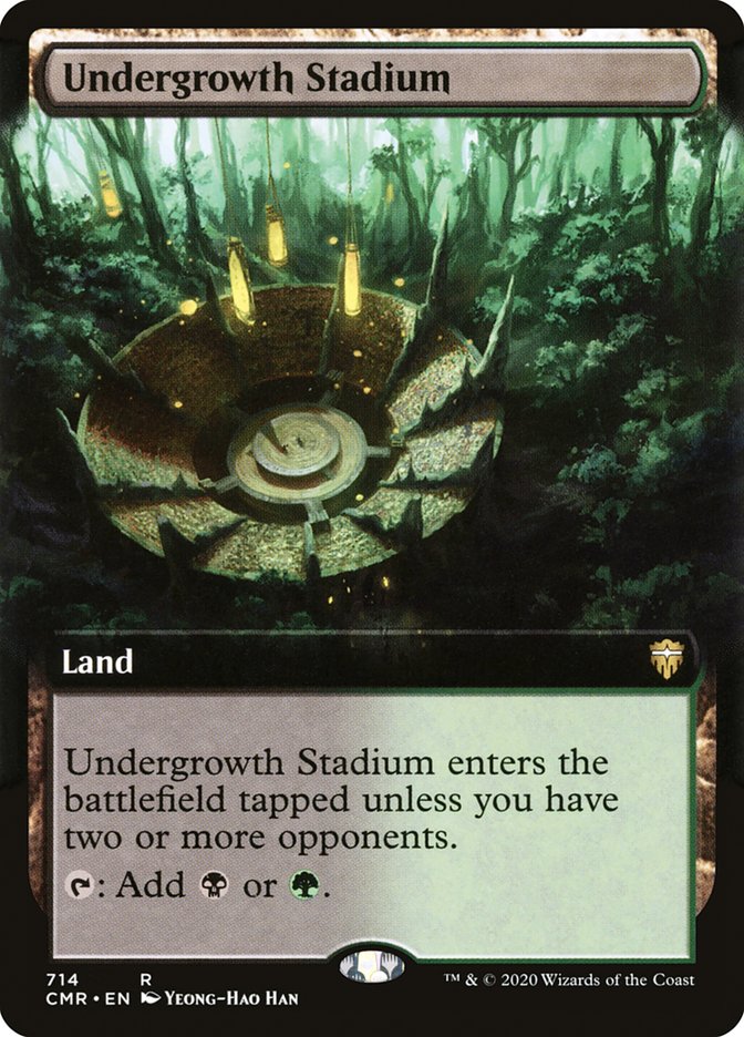 Undergrowth Stadium (Extended Art) [Commander Legends] | The Clever Kobold