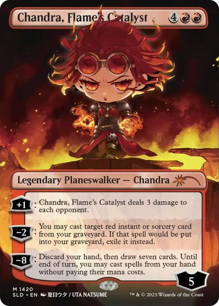 Chandra, Flame's Catalyst (Rainbow Foil) [Secret Lair Drop Series] | The Clever Kobold