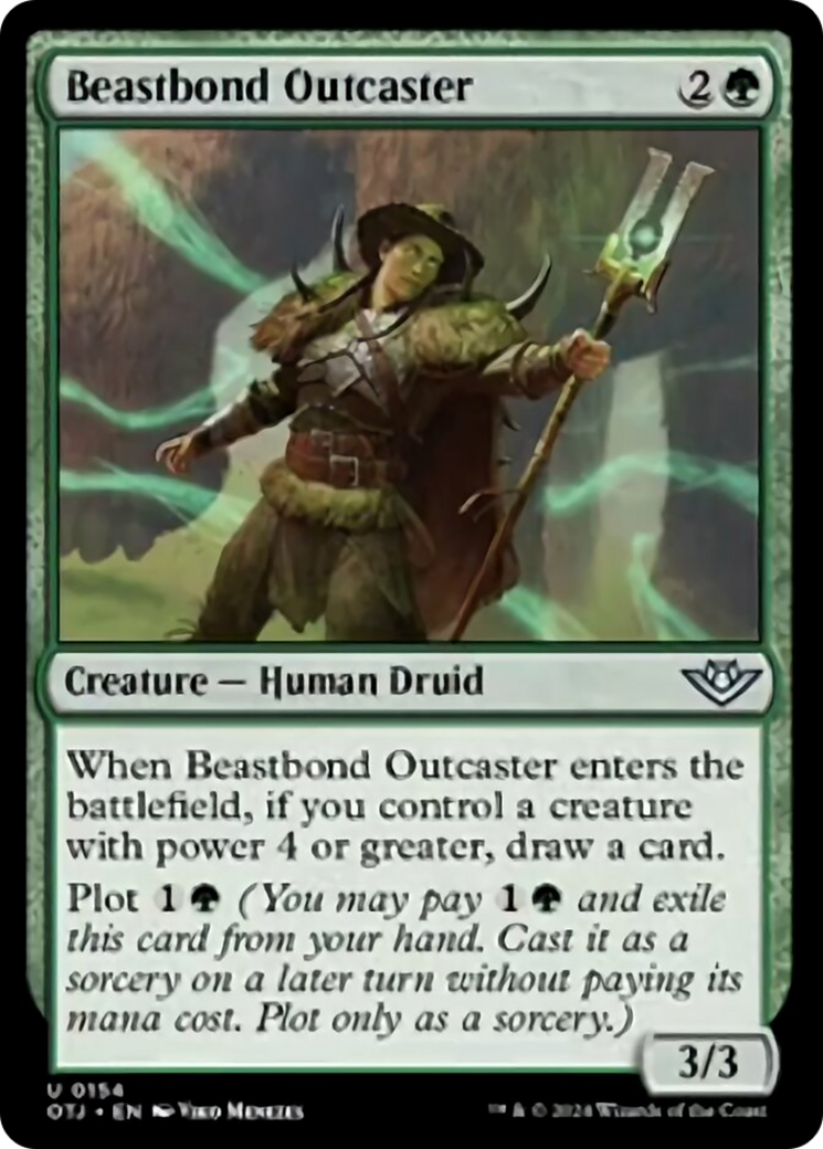 Beastbond Outcaster [Outlaws of Thunder Junction] | The Clever Kobold