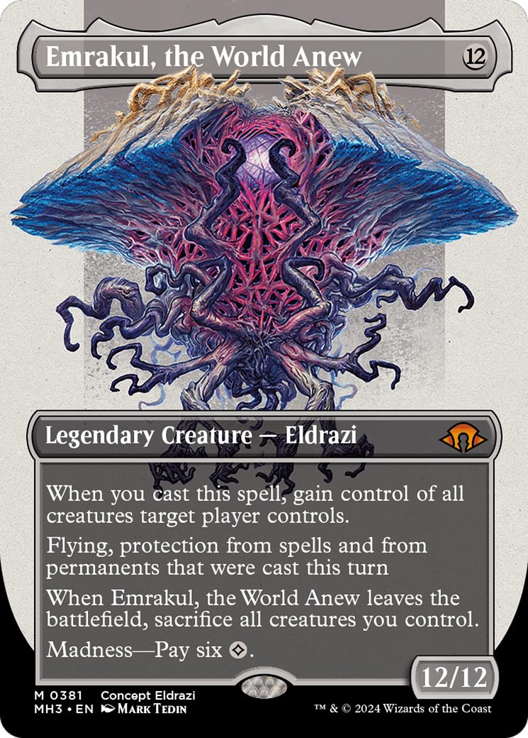 Emrakul, the World Anew (Borderless) [Modern Horizons 3] | The Clever Kobold