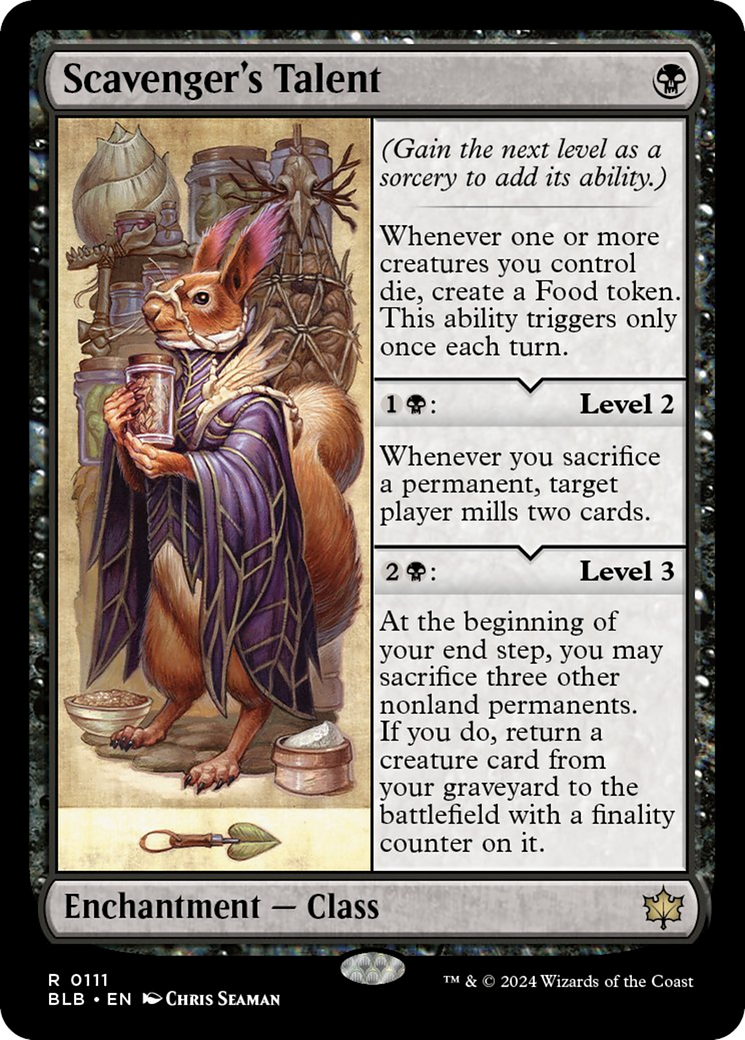 Scavenger's Talent [Bloomburrow] | The Clever Kobold