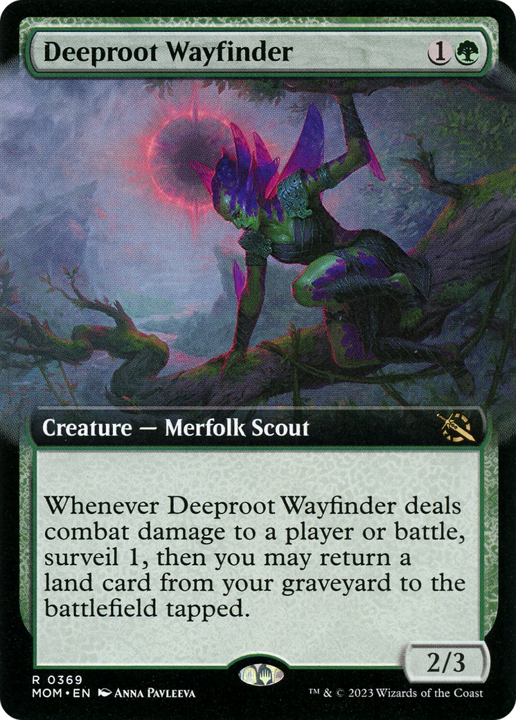 Deeproot Wayfinder (Extended Art) [March of the Machine] | The Clever Kobold