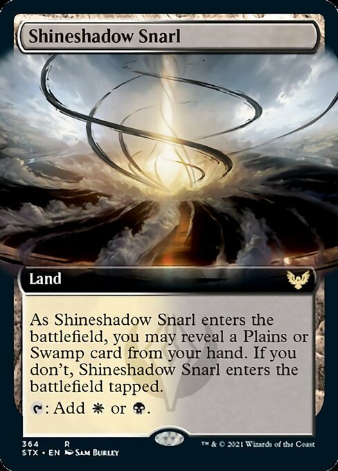 Shineshadow Snarl (Extended Art) [Strixhaven: School of Mages] | The Clever Kobold