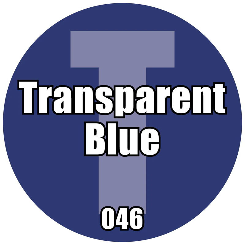 046 - Transparent Blue | The Clever Kobold