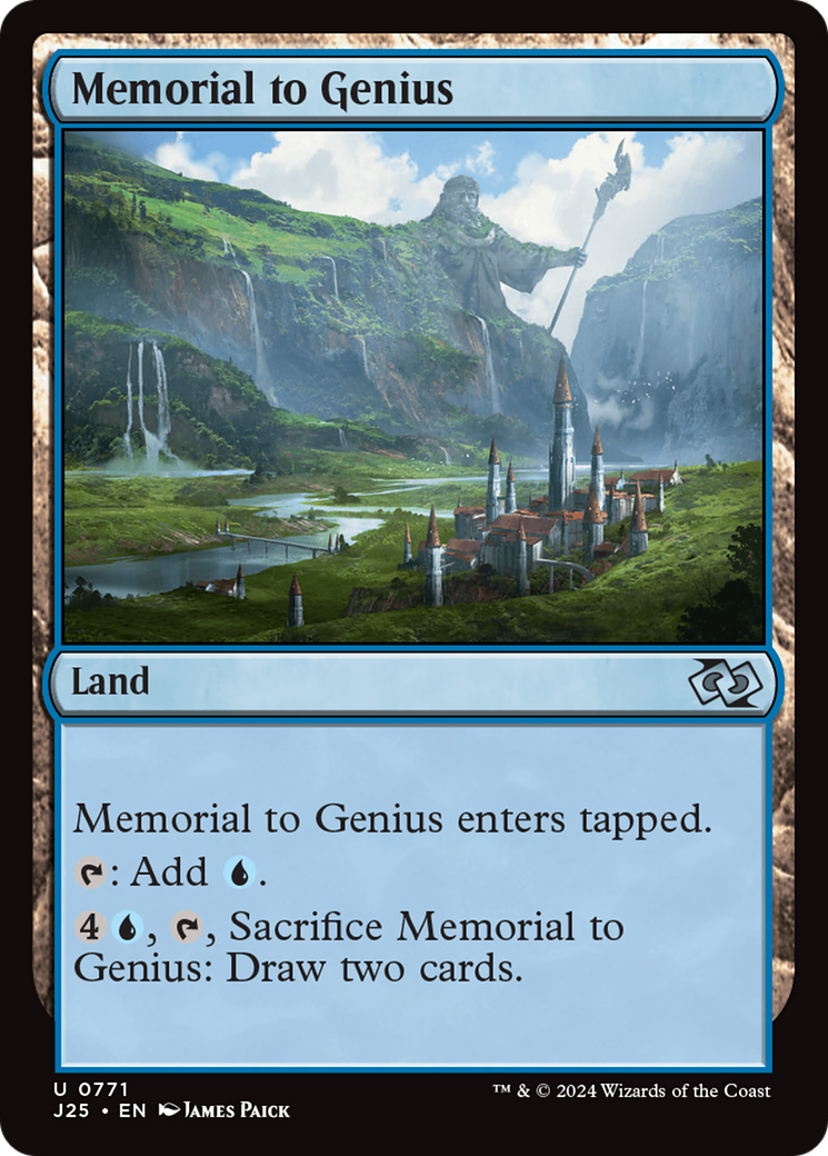 Memorial to Genius [Foundations Jumpstart] | The Clever Kobold