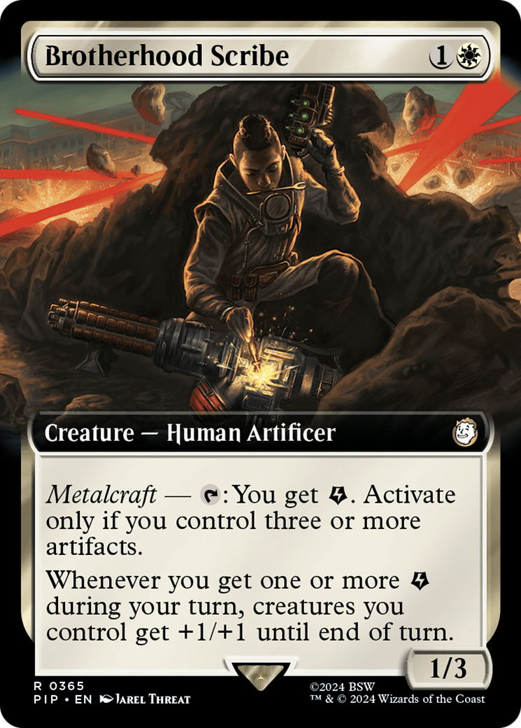 Brotherhood Scribe (Extended Art) [Fallout] | The Clever Kobold