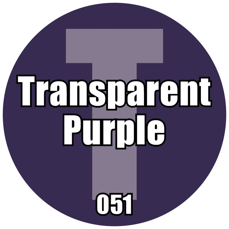 051 - Transparent Purple | The Clever Kobold