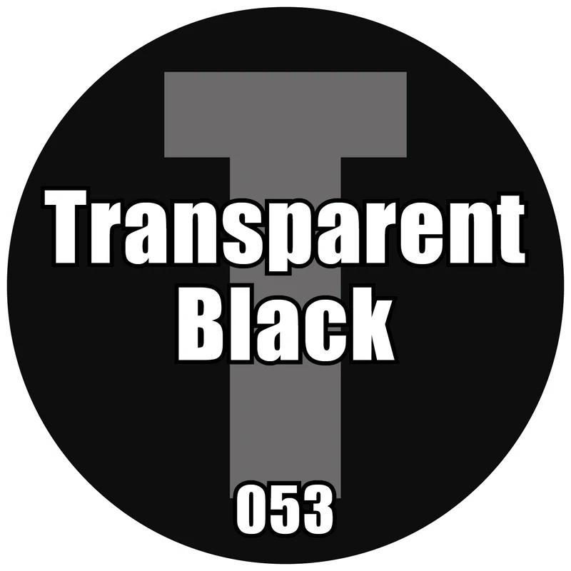 053 - Transparent Black | The Clever Kobold