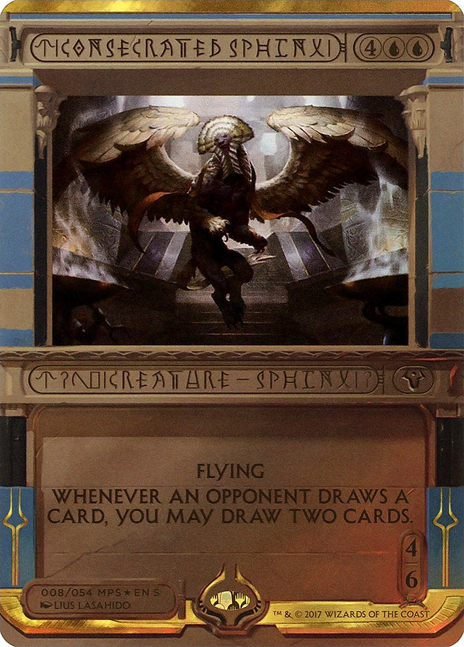 Consecrated Sphinx (Invocation) [Amonkhet Invocations] | The Clever Kobold