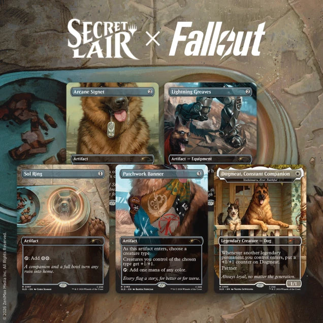 Secret Lair x Fallout: Greet the Dog