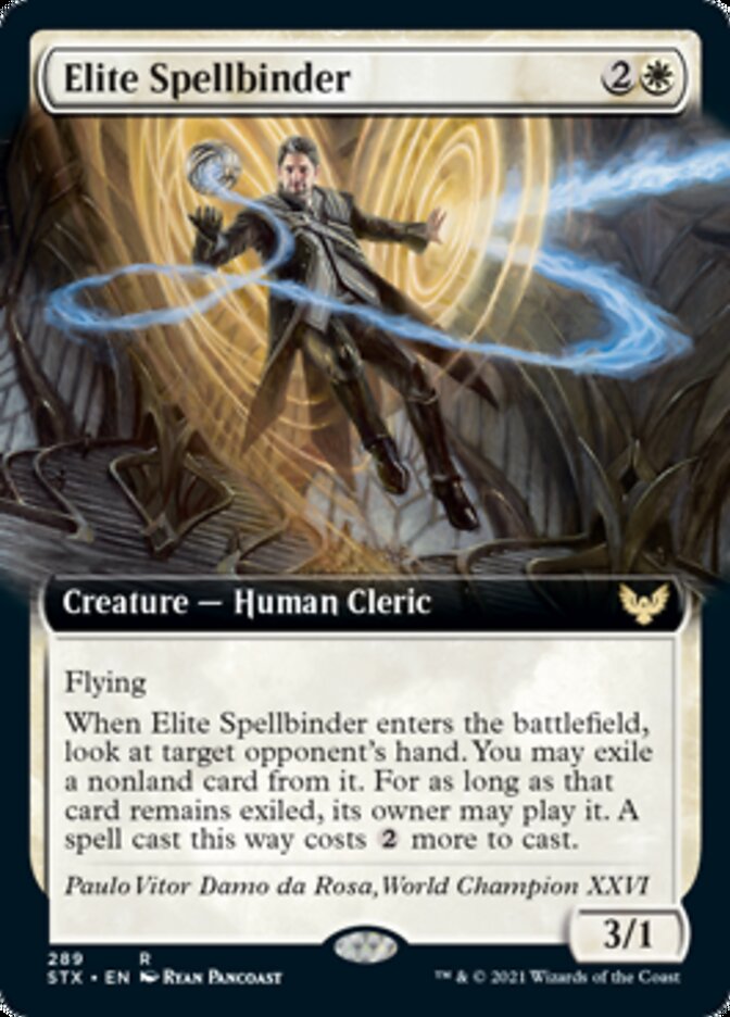 Elite Spellbinder (Extended Art) [Strixhaven: School of Mages] | The Clever Kobold