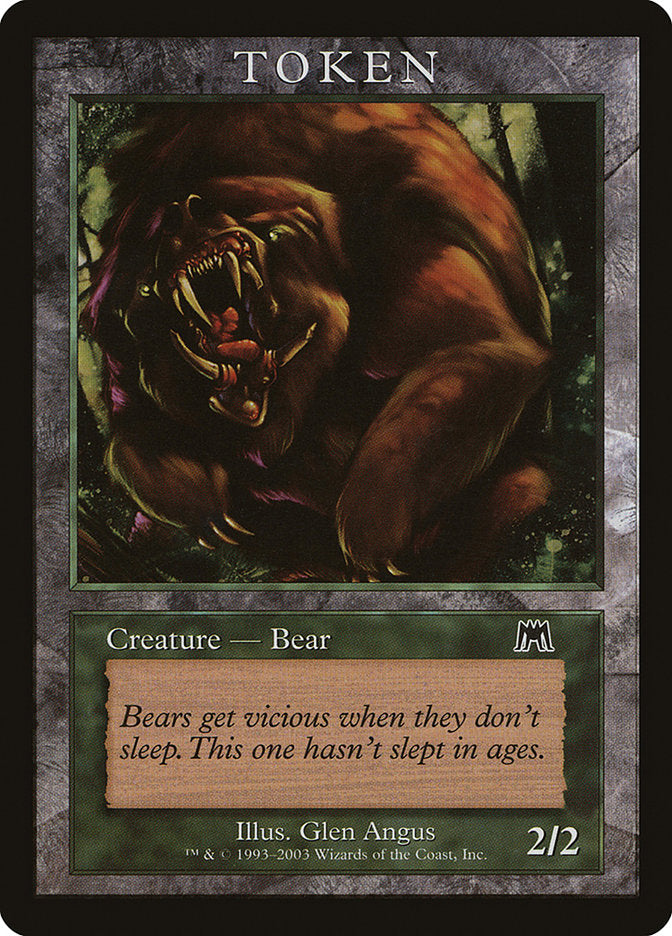 Bear Token [Magic Player Rewards 2003] | The Clever Kobold