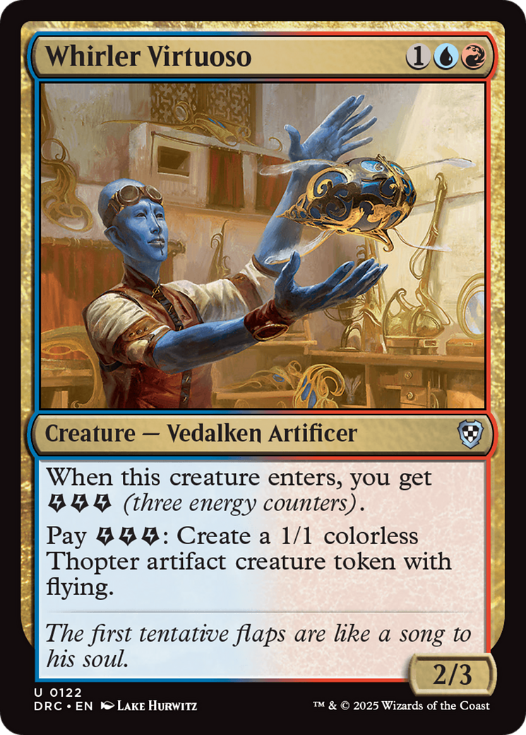 Whirler Virtuoso [Aetherdrift Commander] | The Clever Kobold