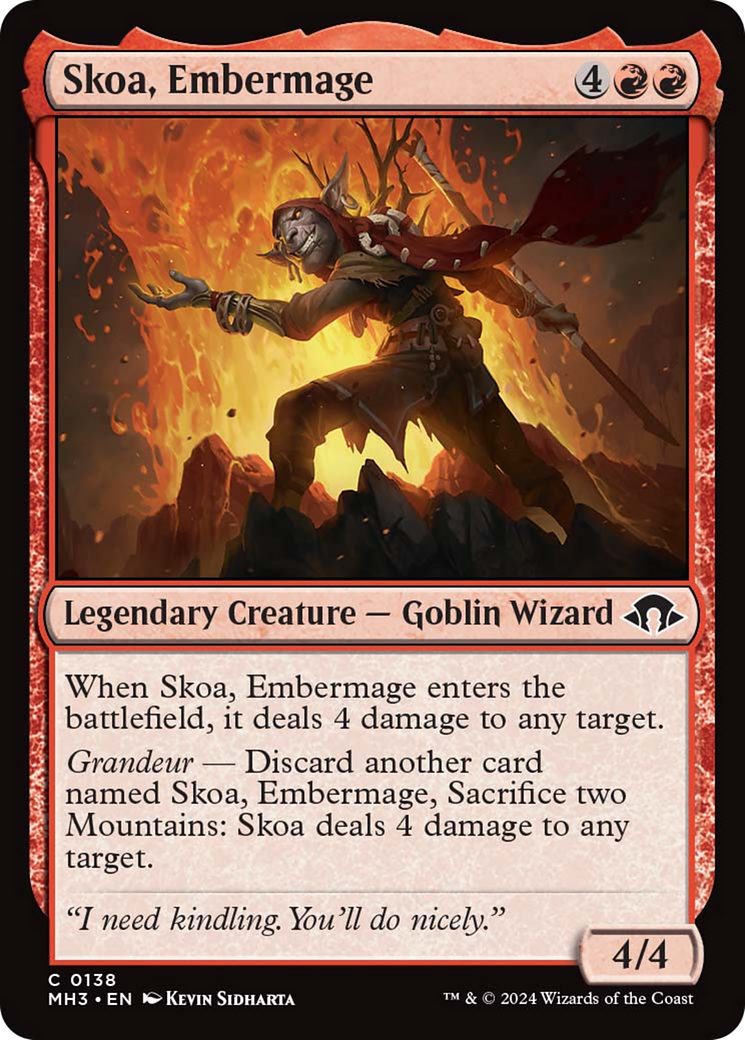 Skoa, Embermage [Modern Horizons 3] | The Clever Kobold