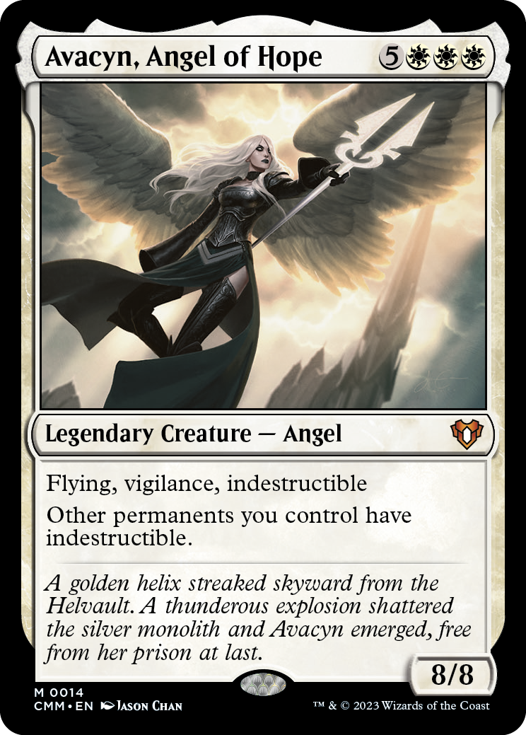 Avacyn, Angel of Hope [Commander Masters] | The Clever Kobold