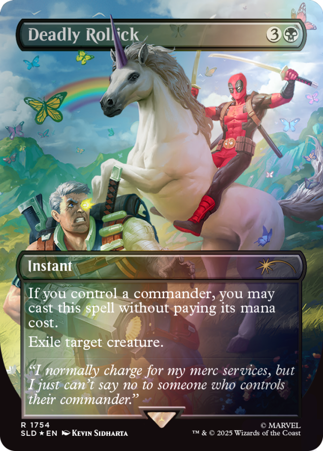 Secret Lair x Marvel's Deadpool Foil Edition