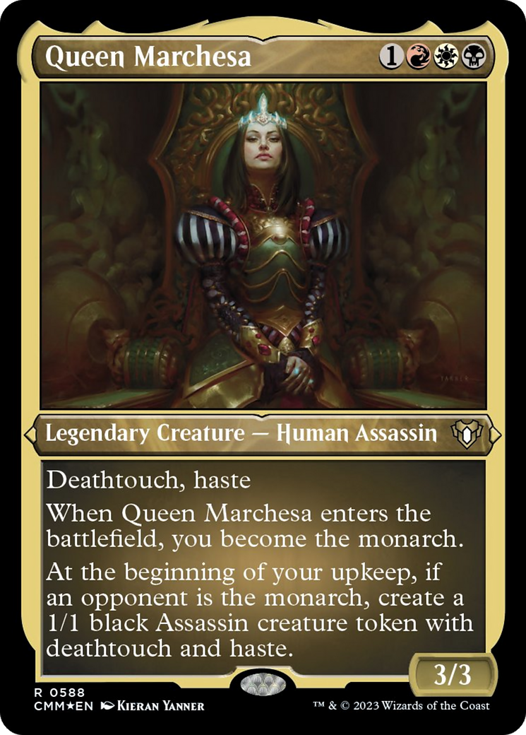 Queen Marchesa (Foil Etched) [Commander Masters] | The Clever Kobold