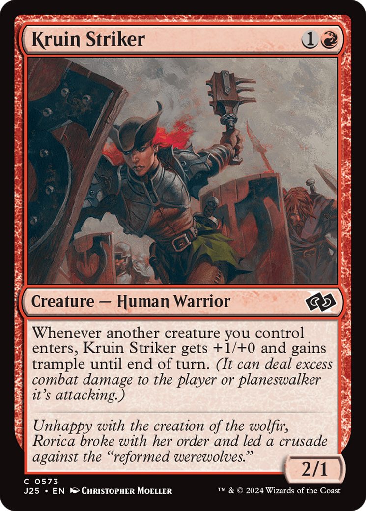 Kruin Striker [Foundations Jumpstart] | The Clever Kobold