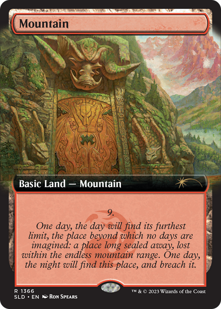 Mountain (1366) [Secret Lair Drop Series] | The Clever Kobold