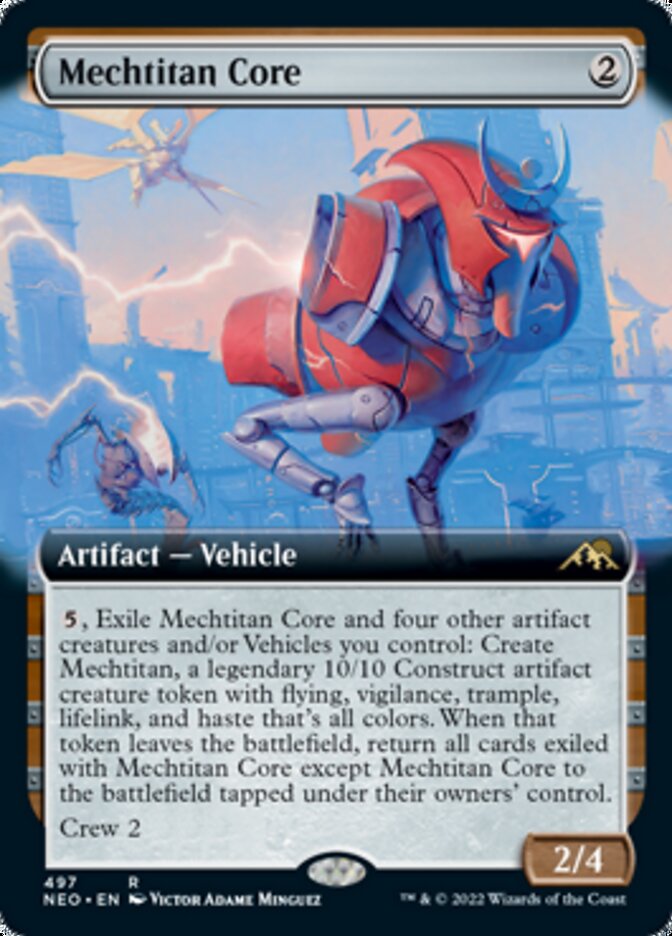 Mechtitan Core (Extended Art) [Kamigawa: Neon Dynasty] | The Clever Kobold