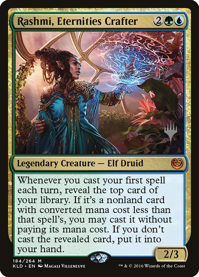 Rashmi, Eternities Crafter (Promo Pack) [Kaladesh Promos] | The Clever Kobold