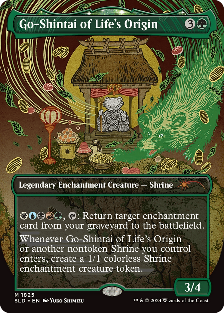 Go-Shintai of Life's Origin (Display Commander) - Thick Stock [Secret Lair Drop Series] | The Clever Kobold