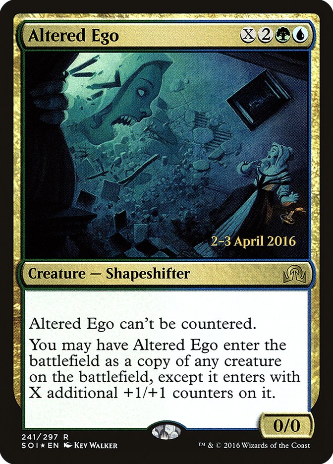 Altered Ego [Shadows over Innistrad Prerelease Promos] | The Clever Kobold