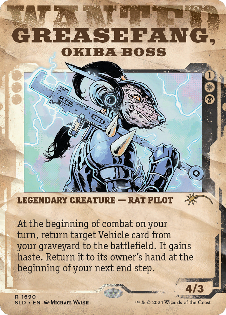 Greasefang, Okiba Boss [Secret Lair Drop Series] | The Clever Kobold