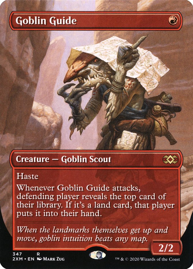 Goblin Guide (Toppers) [Double Masters] | The Clever Kobold